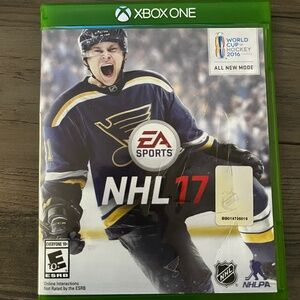 NHL 17 EA Sports Wii Video Game